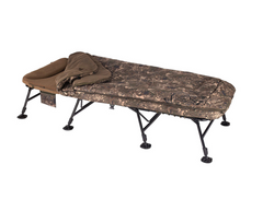 Nash Indulgence MF60 SS4 Wide 5 Season MKII Bedchair T9488 + Pillow