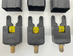 ATTS i.W Bite Alarms Yellow X3 + ATTX Deluxe Receiver