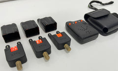 ATTS i.W Bite Alarms Orange + Isotopes X3 + ATTX V2 Receiver
