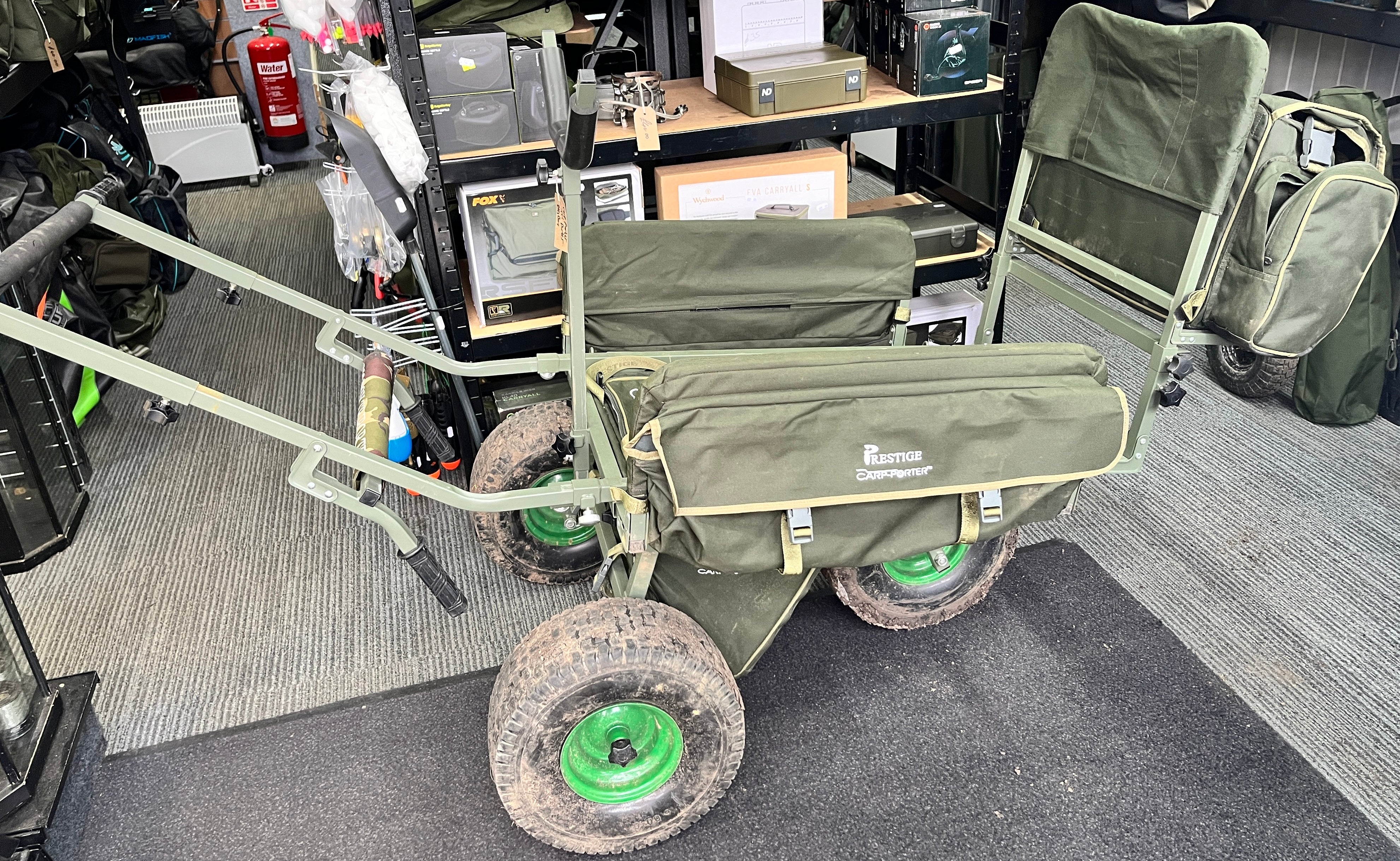 Carp Porter Big Boy Tri Porter + Front Carry Bag + Side Bags