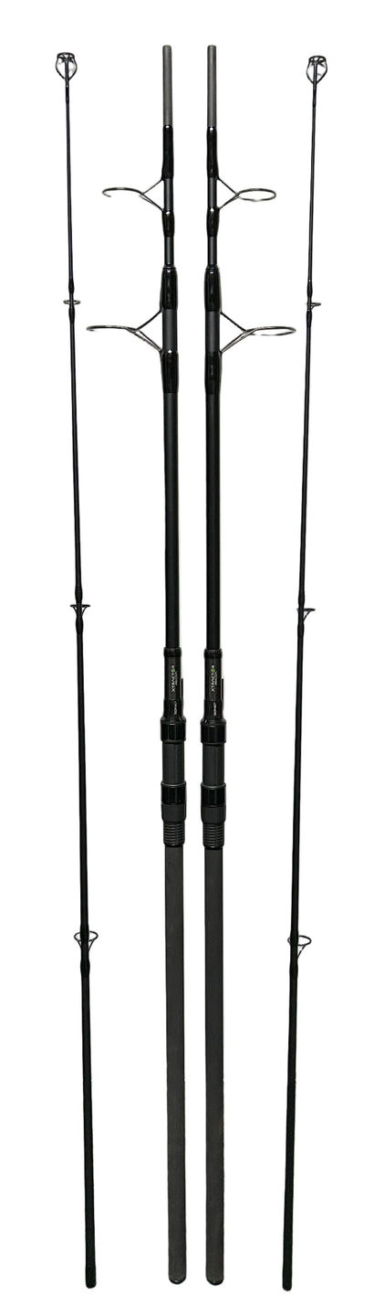 Sonik Xtractor Recon 12ft 3.5lb Carp Rods X2 + SK-TEK 2 Rod Holdall