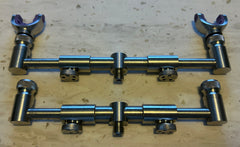 JAG 316 Stainless 2 Rod Adjustable Buzzbars + Banksticks + Lockdowns Set