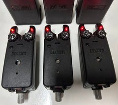 Delkim EV-D Bite Alarms Red X3