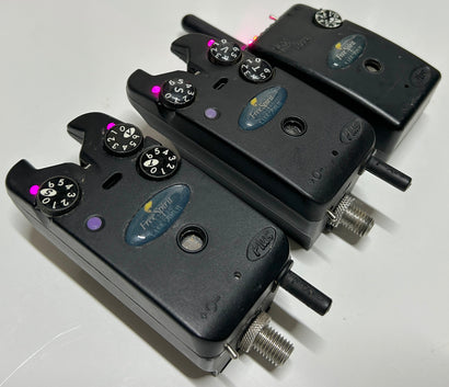 Delkim TXi Plus Bite Alarms Purple X2 + RX Pro Plus Receiver + Case