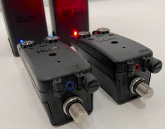 Delkim TXi-D Bite Alarms Red & Blue