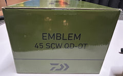 Daiwa Emblem 45 SCW QD-OT Reels + Boxes & Spare Spools X3 *Ex-Display*