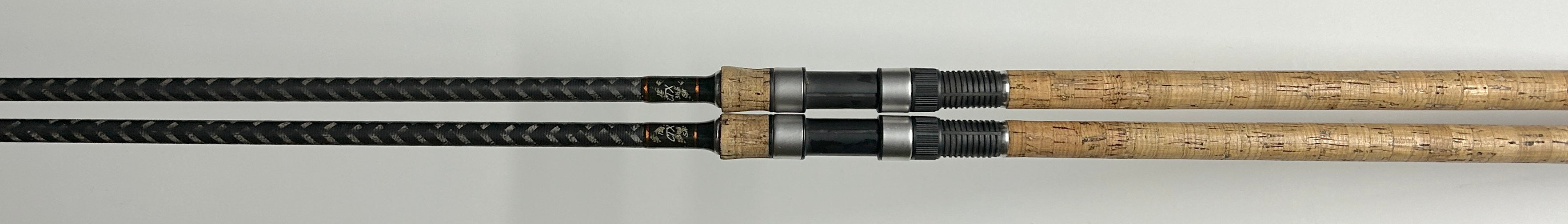 Free Spirit CTX 12ft 3.50lb Cork Carp Rods + Ti Forged Rings X2