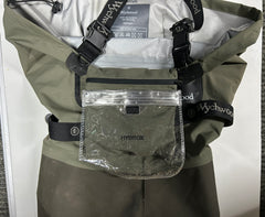Wychwood Gorge Waders Large + Wader Bag + Gorge Boots Size 10