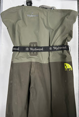 Wychwood Gorge Waders Large + Wader Bag + Gorge Boots Size 10