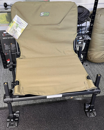 Korum S23 Compact Accessory Chair + XS 2 Rod Arm & Rests