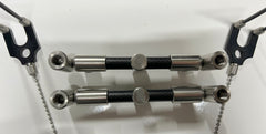 NBRICE Carbon 2 Rod Adjustable Buzzbars + Bankstiks + Snag Ears + Hangers