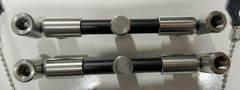 NBRICE Carbon 2 Rod Adjustable Buzzbars + Bankstiks + Snag Ears + Hangers