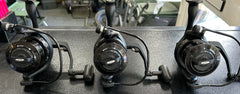 ESP Onyx Compact Big Pit Reels + Spare Spools X3