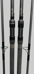 Nash NRD 12ft 3.00lb Carp Rods With Vortex Air Guide 50mm Ring Set