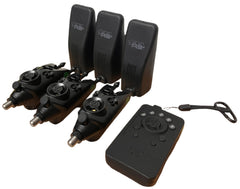 Nash Siren R3+ Bite Alarms 3 Rod Set T2993 + Siren Night Glo Bobbins *Ex-Display*