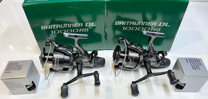 Shimano Baitrunner DL 10000 RB Reels X2 *Ex-Display*