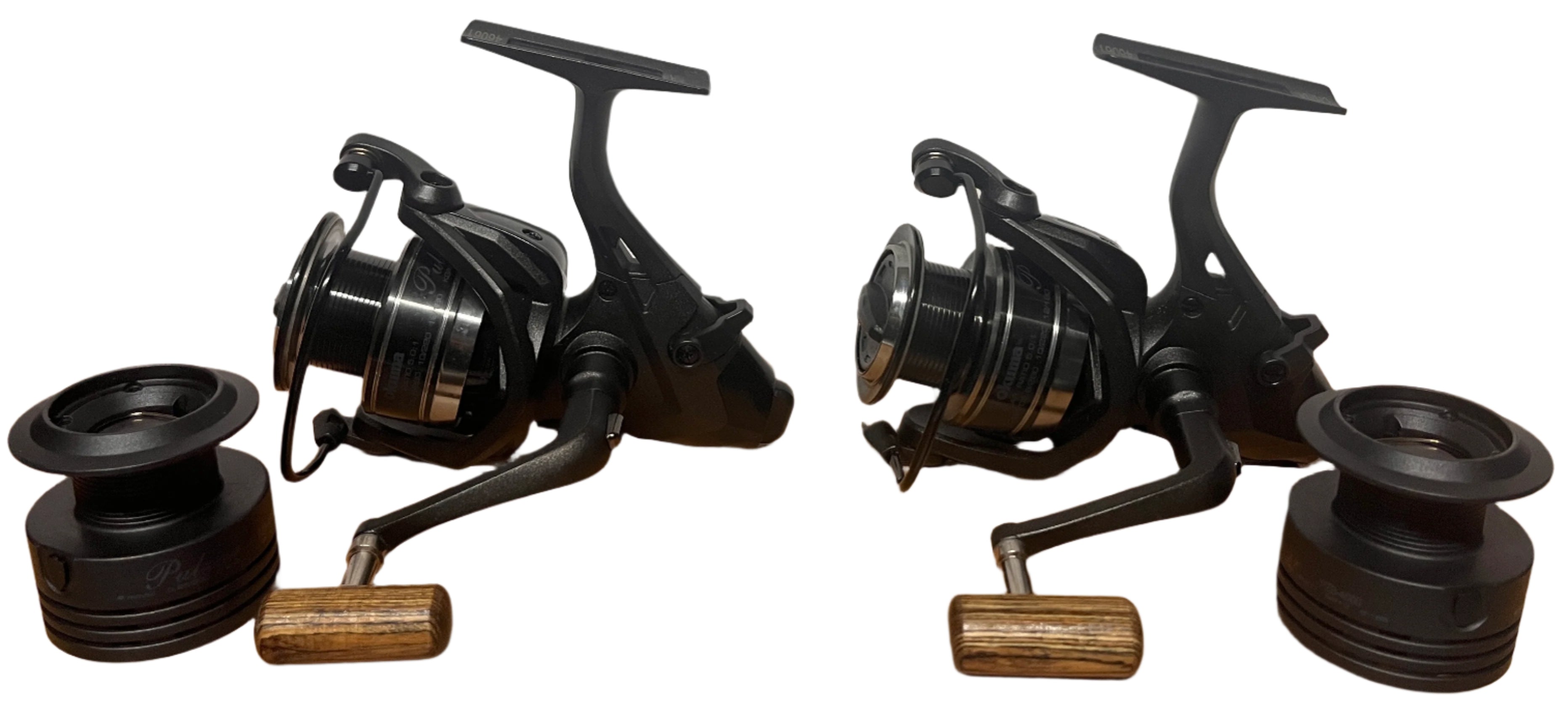 Okuma Pulzar PZB 4000 Bait Runner Reels X2 *Ex-Display*