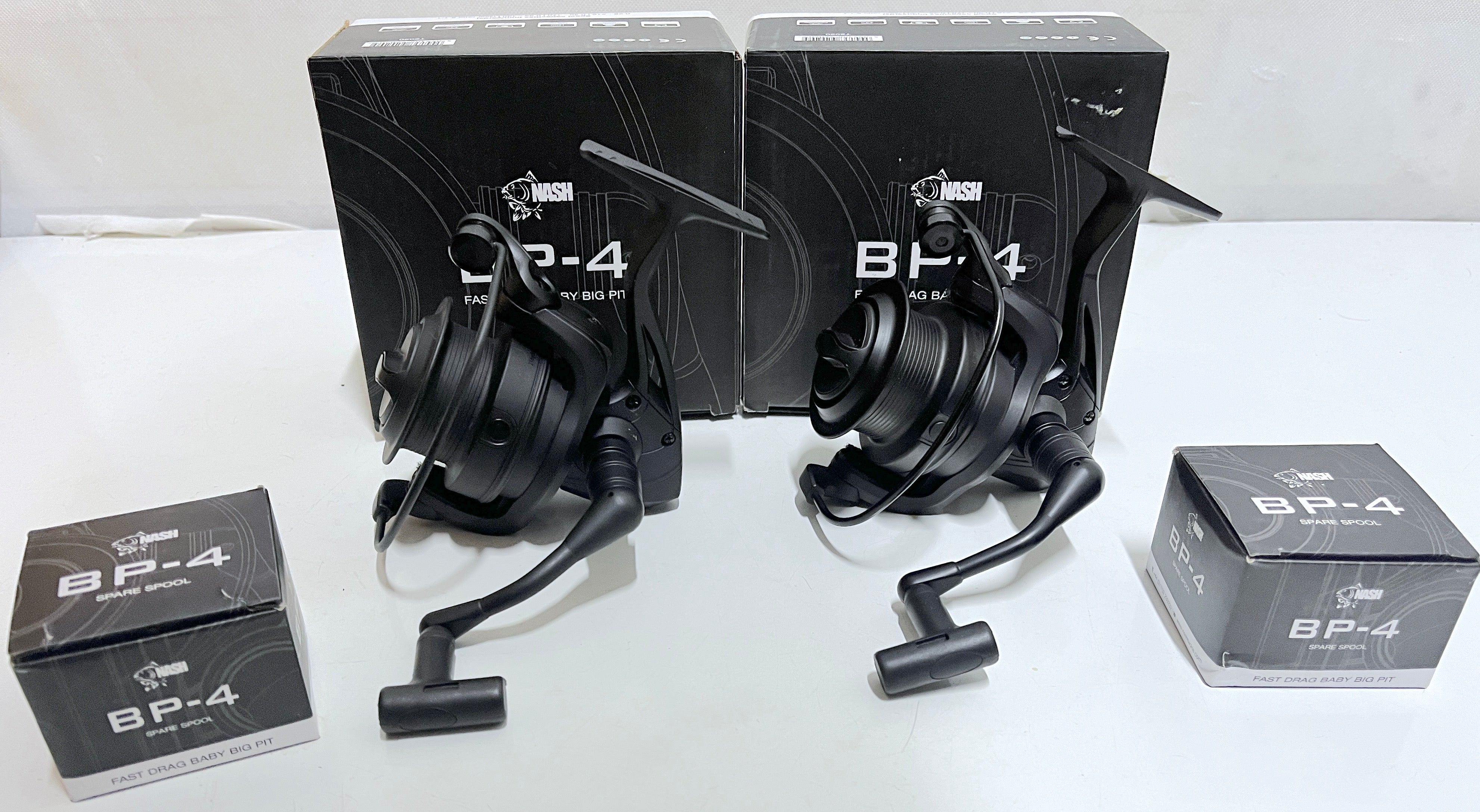 Nash Dwarf BP 4 Reels + Spare Spools X2 *Ex-Display*