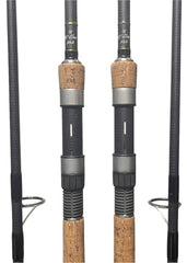 Free Spirit E-Class Gold Cork 50mm 12ft 3.25lb Carp Rods X2