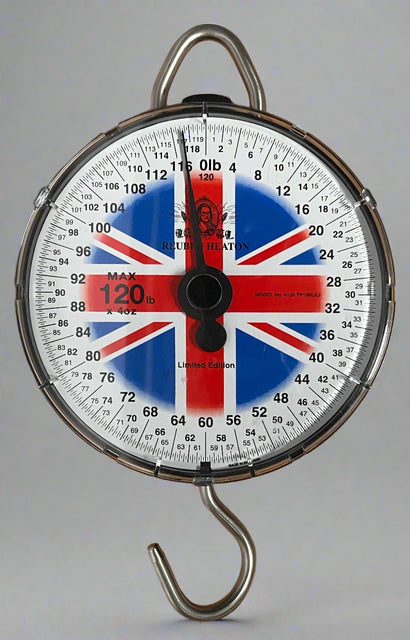 Reuben Heaton Union Jack 120lb X 4oz Scales RH4120 100LEJ