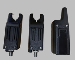 Delkim TXi-D Bite Alarms Red & Blue + Snag Ears + RX-D Receiver