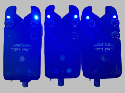 Delkim Standard Plus Bite Alarms Blue X3