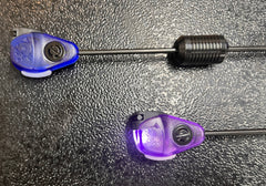 Nash Siren R4 Bite Alarms 2 Rod Set T2982 + Night Glo Bobbins + Night Glo Swingers