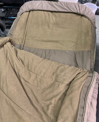 Fox Flatliner 6 Leg Sleep System 3 Season Bedchair CBC095 + 1 Season Bag + VRS3 Thermal Cover