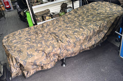 Fox Flatliner 6 Leg Sleep System 3 Season Bedchair CBC095 + 1 Season Bag + VRS3 Thermal Cover