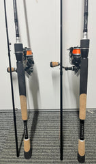 Fox Rage TR Spinning & Drop Shot Rods + Reels + Rod Case Set