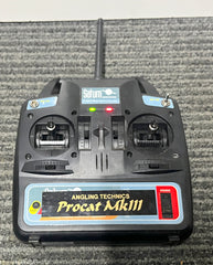 Angling Technics Procat MKIII Bait Boat MK3 + Carry Bag + Extras