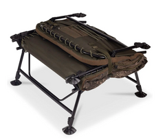 Nash Indulgence MF60 SS4 Wide 5 Season MKII Bedchair T9488 + Pillow