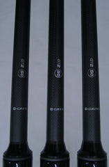 Greys GT2 50 12ft 3.25lb Shrink Carp Rods X3 *Ex-Display*