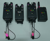 Delkim TXi Plus Bite Alarms Purple X3 + Receiver + Extras