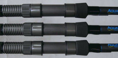 Aqua Products Atom 10ft 3.25lb Duplon Carp Rods X3 + Cotswold Rod Bag