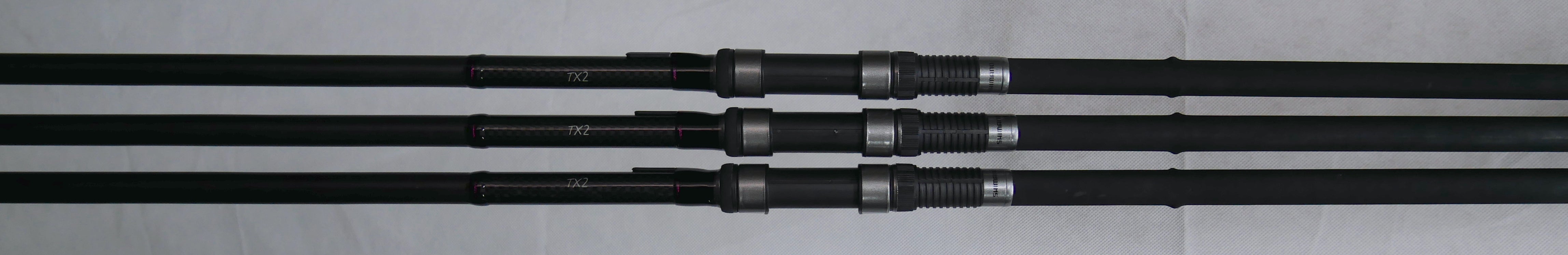 Shimano TX2 Specimen 12ft Intensity Carp Rods X3