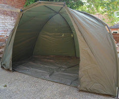Trakker Tempest Brolly Mk1 + Mozzi + Skull Cap + G/S + Wrap *Ex-Display*