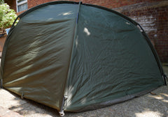 Trakker Tempest Brolly Mk1 + Mozzi + Skull Cap + G/S + Wrap *Ex-Display*