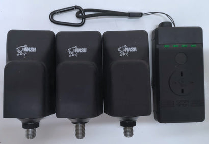 Nash Siren S5R Bite Alarms X3 + Receiver