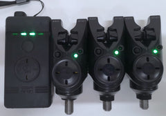 Nash Siren S5R Bite Alarms X3 + Receiver