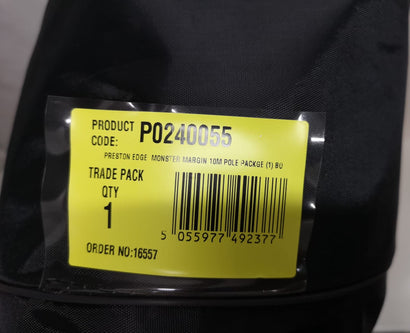 Preston Edge Monster Margin 10m Pole Package