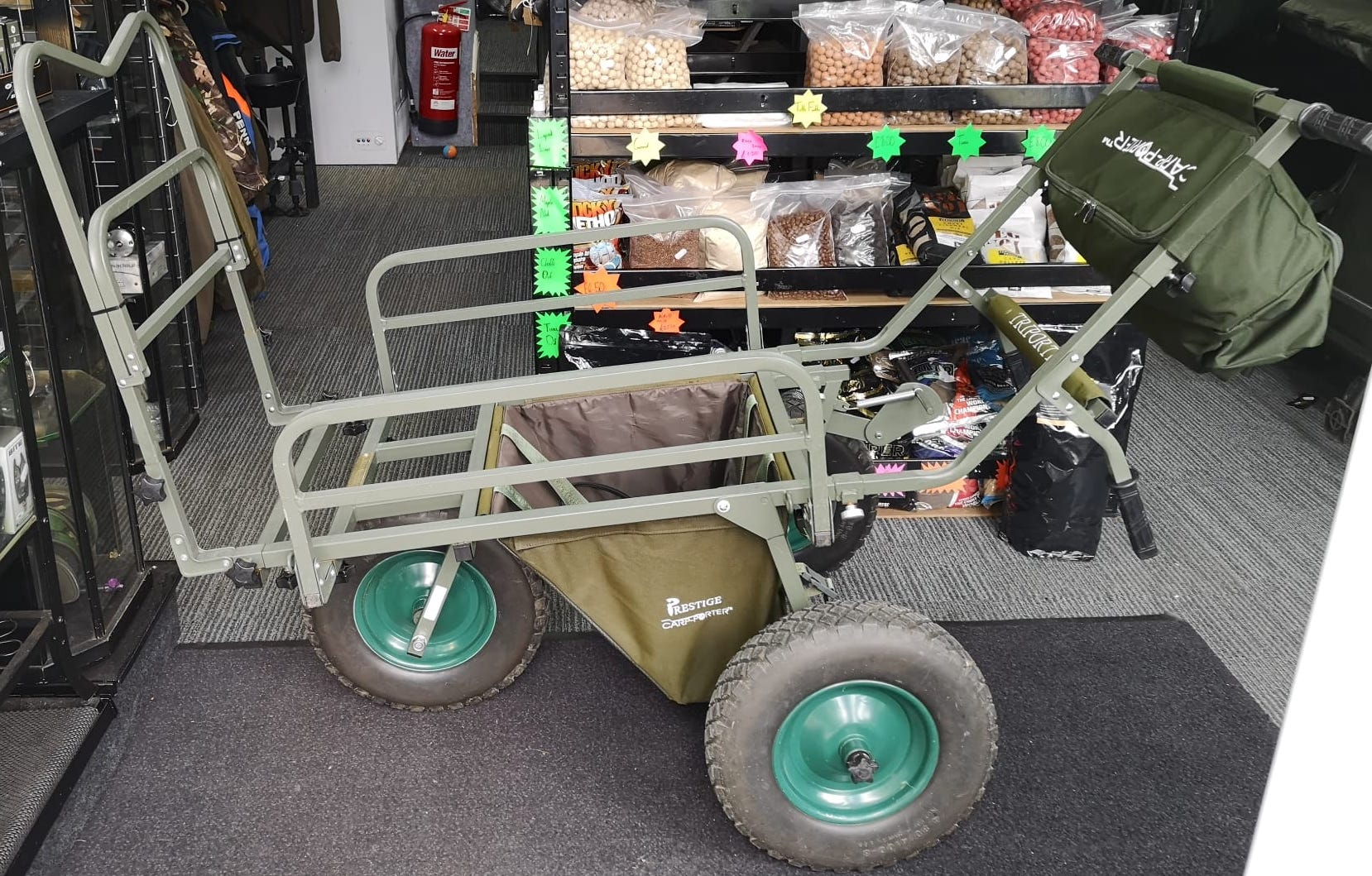 Carp Porter MK2 Tri Porter Puncture Proof Barrow + Deluxe Tidy