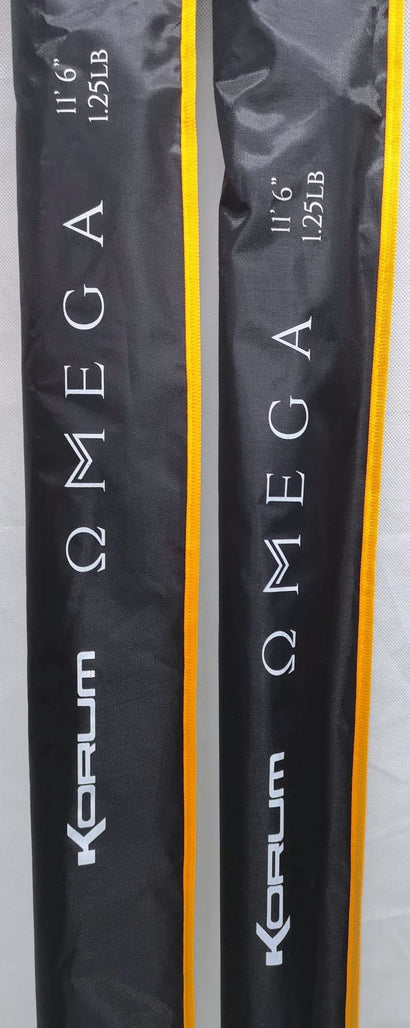 Korum Omega 11.6ft 1.25lb Barbel Rod X2 *Ex-Display*