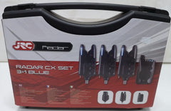 JRC Radar CX Bite Alarm Set 3+1 Blue