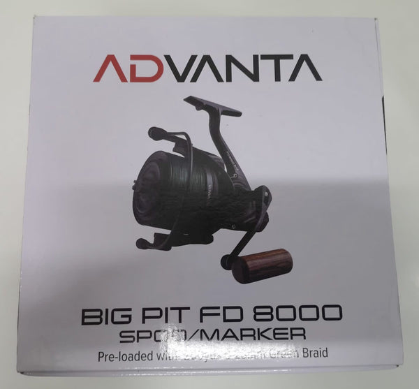 Advanta Big Pit Spod & Marker Fishing Reel Inc Braid