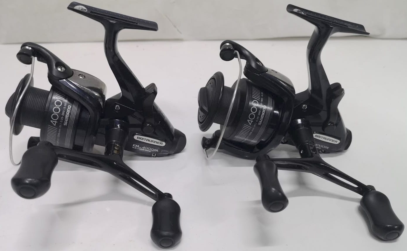 Shimano Baitrunner DL 4000 FA Reels X2