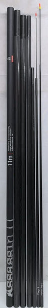 Leeda Assassin II 11m Pole + 2 Top Kits – Fish For Tackle