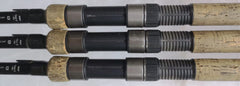 Fox Warrior S Cork 12ft 3.00lb Carp Rods X2 + 12ft 2.75lb X1