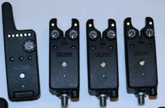 Delkim TXi-D Bite Alarms + Snag Ears X3 + RX-D Receiver + Black Box Storage Case