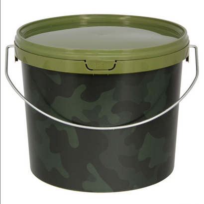 Camo Round Bait Bucket